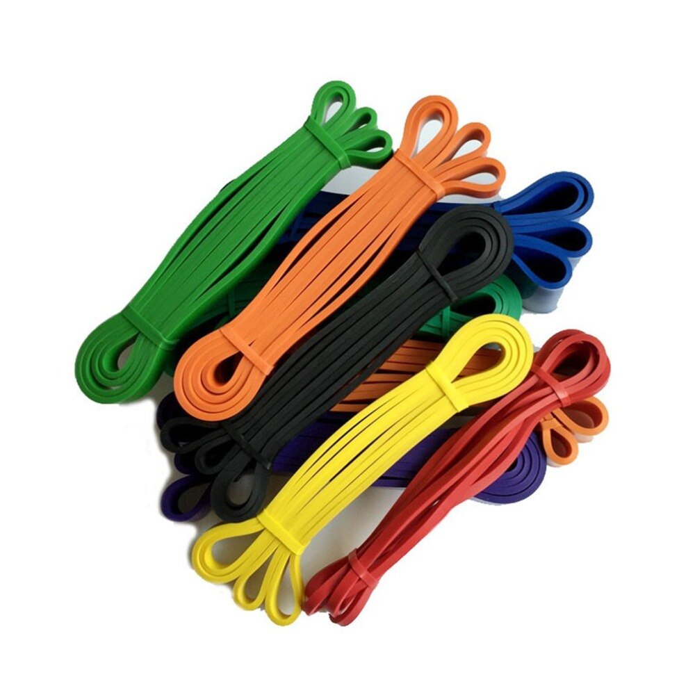 Bande élastique bande de résistance de Fitness bande de traction en Latex corde élastique formation de force traction corde tendeur anneau de traction directe