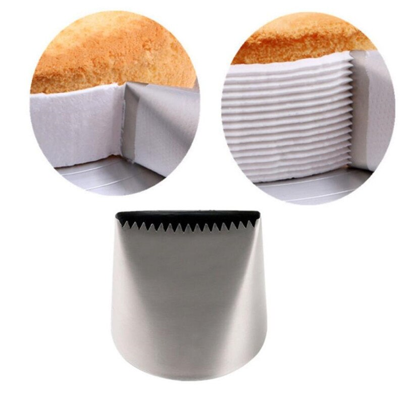 Ekstra store glasur rør dyser kage dekoration kage tip sæt fondant kage værktøj stål dyse rør gør det selv kage dekoration tips