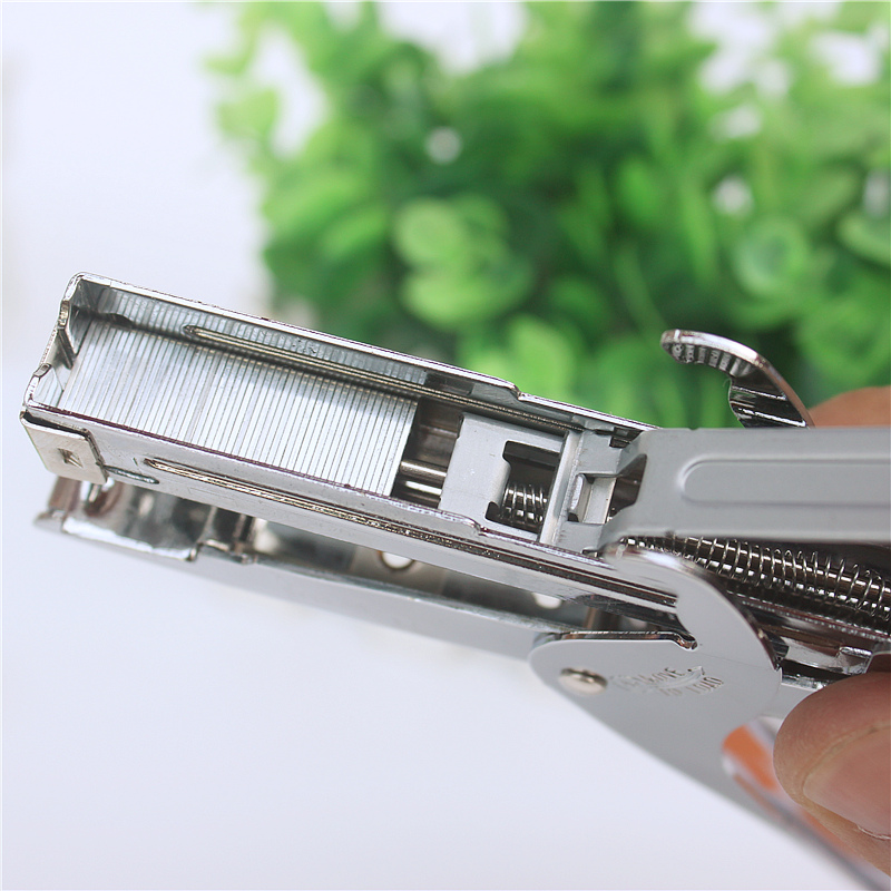 Full metal tang nietmachine nietmachine gebruik 24/6 Standaard nietjes Efficiënte kantoor briefpapier Besparen inspanning Nietmachine