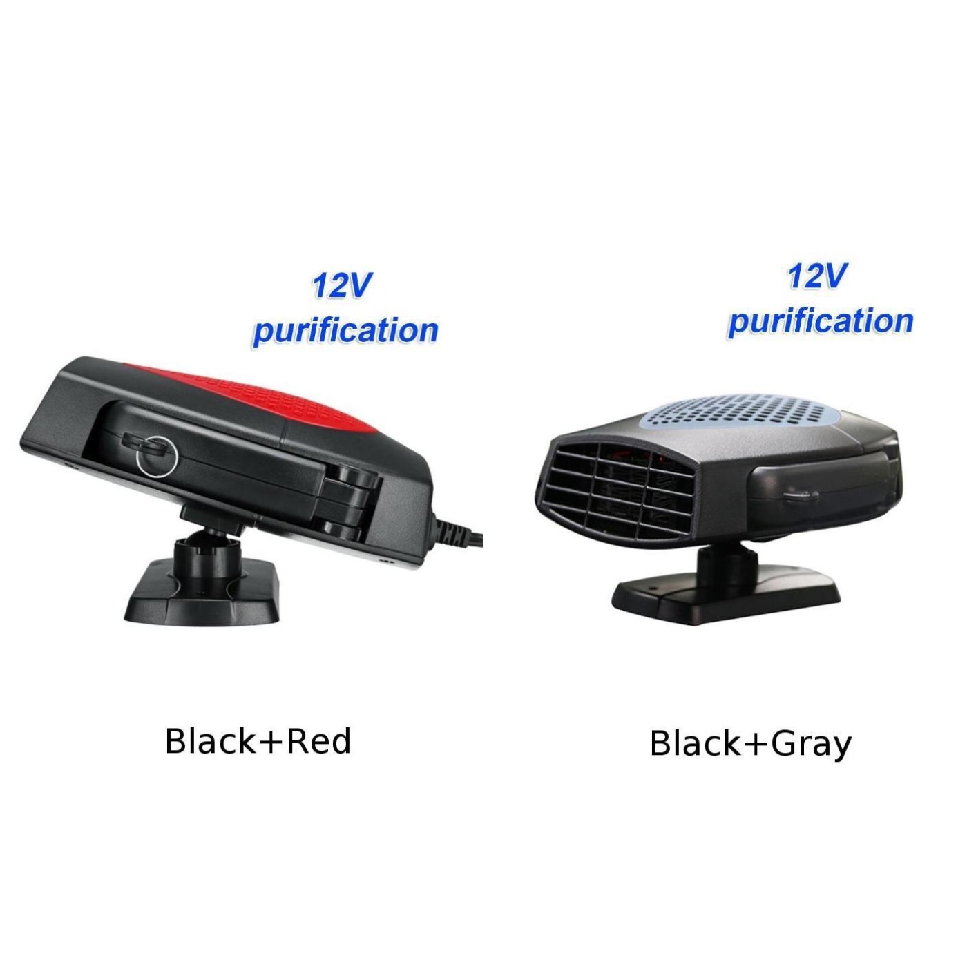 Calentador de aire desmontable interno de piezas de coche 150W 12V reemplazo