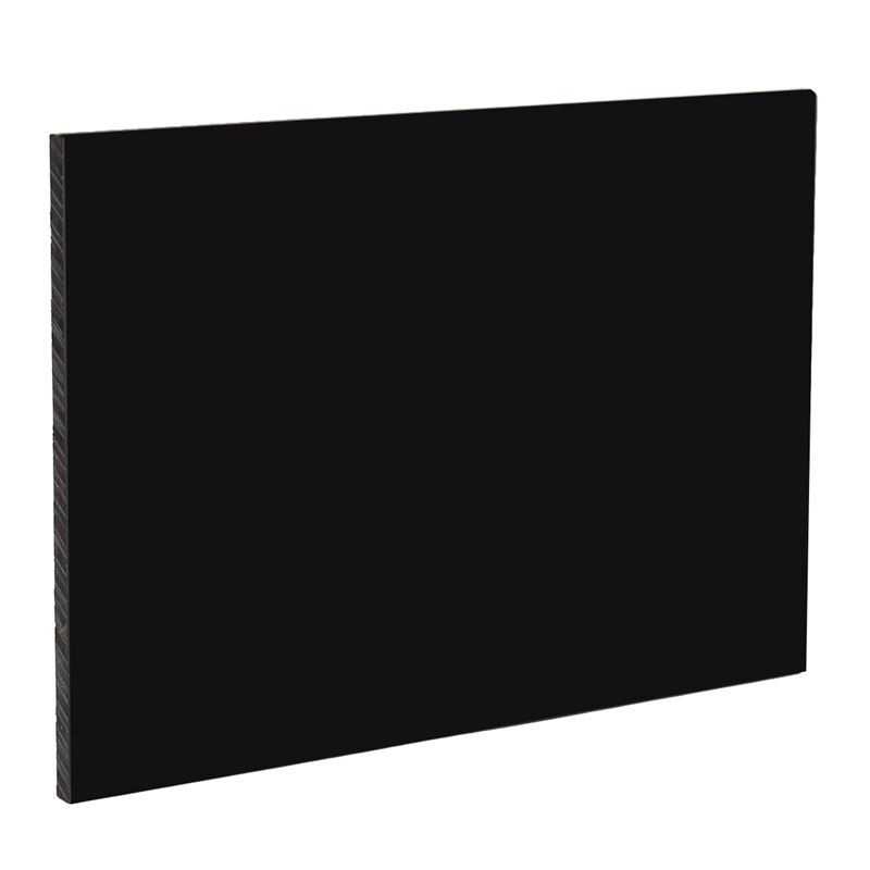 blank ren svart plexiglass plastark akrylbrett organisk glass polymetylmetakrylat 1mm 3mm 8mm tykkelse 200*200mm
