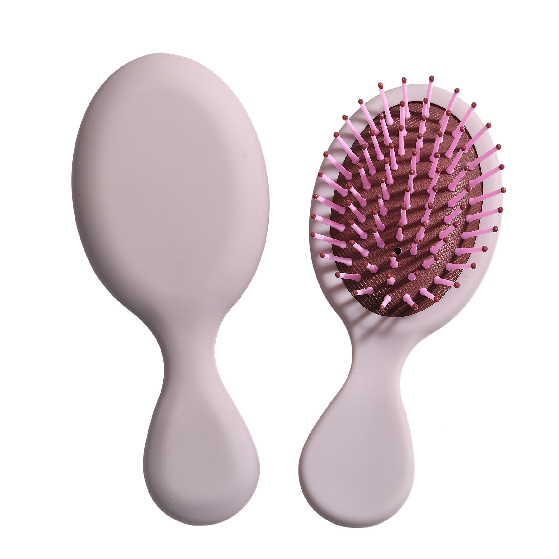 Mädchen Haar Kopfhaut Massage Kamm Süssigkeit Prinzessin Haarbürste Frauen Nass Lockige Detangle Haar Pinsel für Salon Friseur Styling Werkzeuge: Rosa Violett