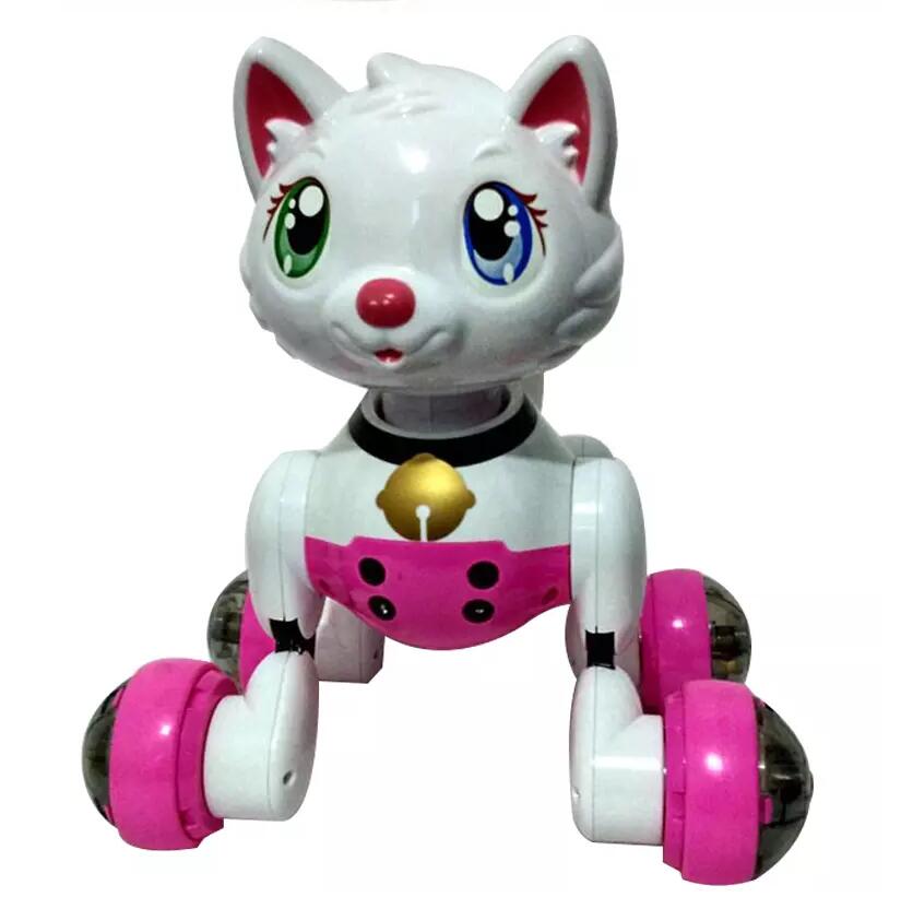 Voice Control Dog and Cat Smart Robot Electronic Pet Interactive Program Dancing Walk Robotic Animal Toy For Children&#39;s