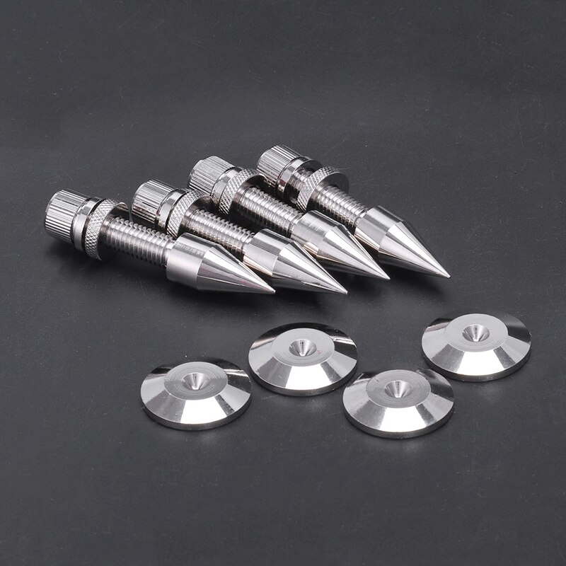 4 stuks luidsprekerspikes isolatiespikes standaard voet hifi luidspreker schokbestendige conus basis pads