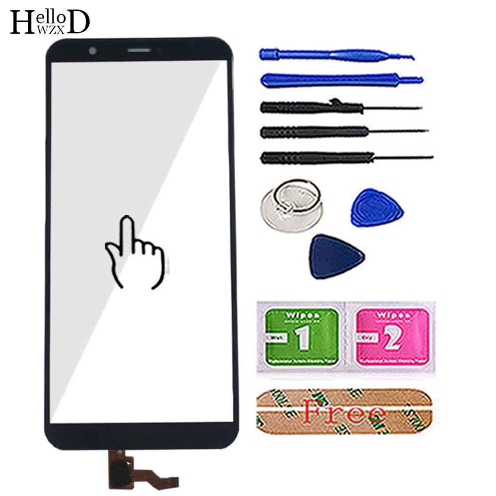 Pannello TouchScreen Mobile da 5.6 ''per Huawei P Smart Touch Screen Digitizer Panel parte frontale del sensore in vetro strumenti TouchScreen: Darkblue With Tools