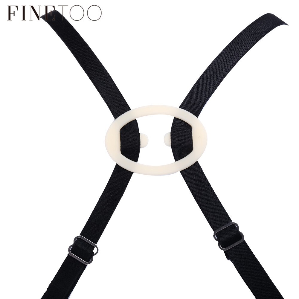 FINETOO 3Pcs/set Webbing Bra Buckles Shadow-Shaped Underwear Fasteners Bra Clips Strap Holders Invisible Buckle