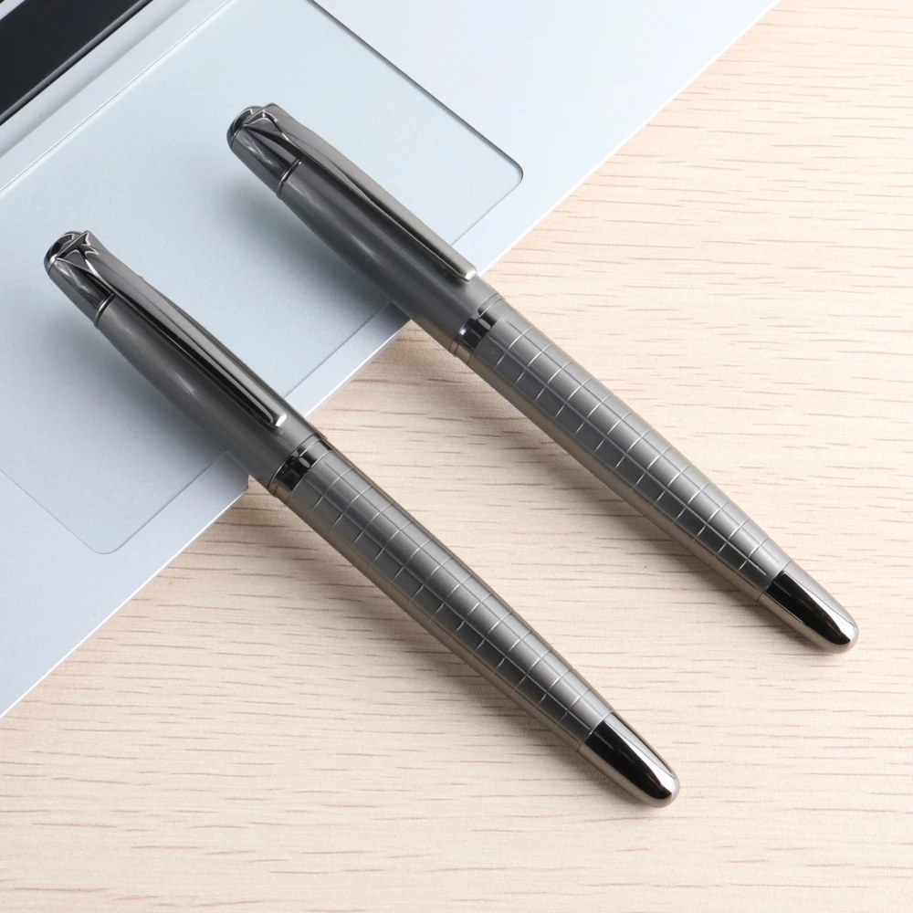 Klassische Luxus-Rollerball-Stifte Edelstahl-Rollerball-Stift für Männer Frauen Schul büro Exekutive Geschäft