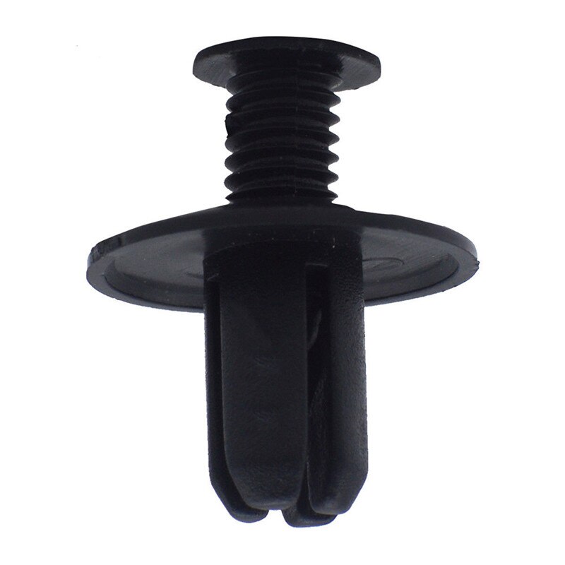 120 stk 8mm bil hul plastnitter befæstigelse fender kofanger push pin clips clip