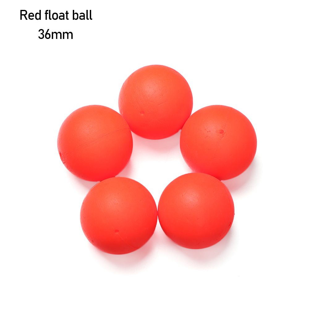 24mm-36mm Foam Floats Ball Beads Beans Fishing Float set Bottom Rig Rigging Material Fishing Tackle Accessories Pick Size: Red-36mm