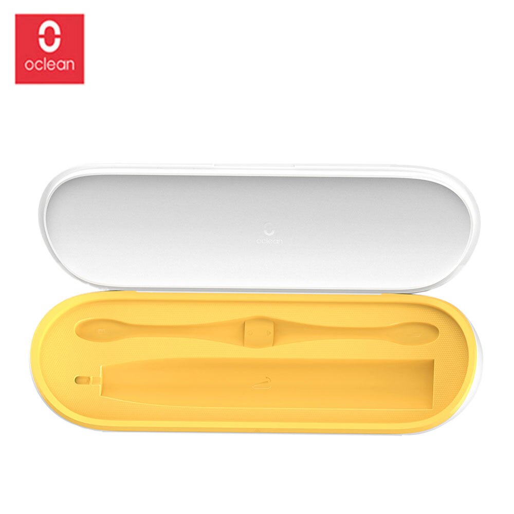 Original Oclean Z1 X cepillo de dientes eléctrico estuche de viaje de negocios Oclean Z1 X cepillo de dientes eléctrico caja de Estuche De Viaje portátil Cassette: Amarillo