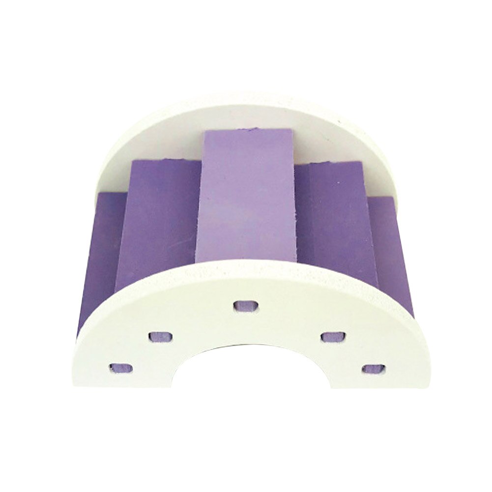 Ratón pequeño de PVC para hámster, juguete para escalar, puente con escaleras: Purple