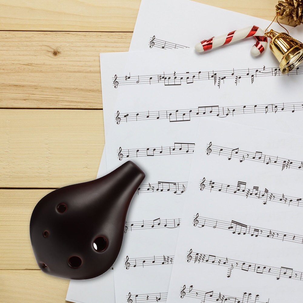 1 Set 6 Hole Ocarina Dolomiet Ocarina Alto Ocarina Instrument