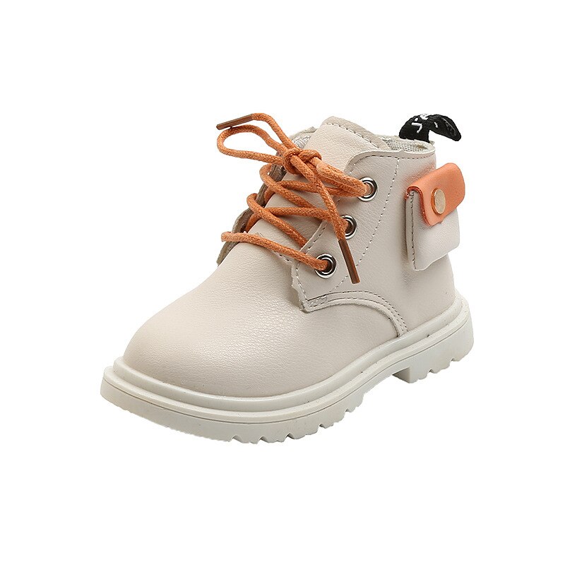 Baby Jongens Meisjes Laarzen Kids Soft Leather Bodem Martin Laarzen 1-6 Jaar Kinderen Herfst Winter Mode Schoenen sneakers