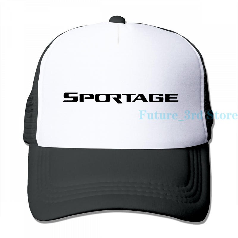 Kia Sportage-gorra de béisbol ajustable para hombre y mujer: 3-Black