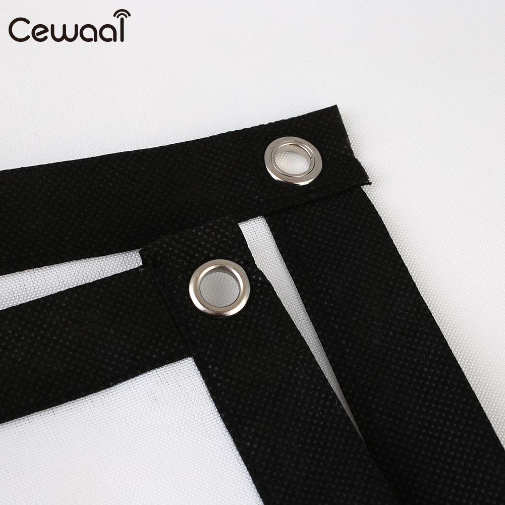 Écran de projecteur Cewaal 16:10 170 degrés Polyester HD films rideau de projecteur Portable