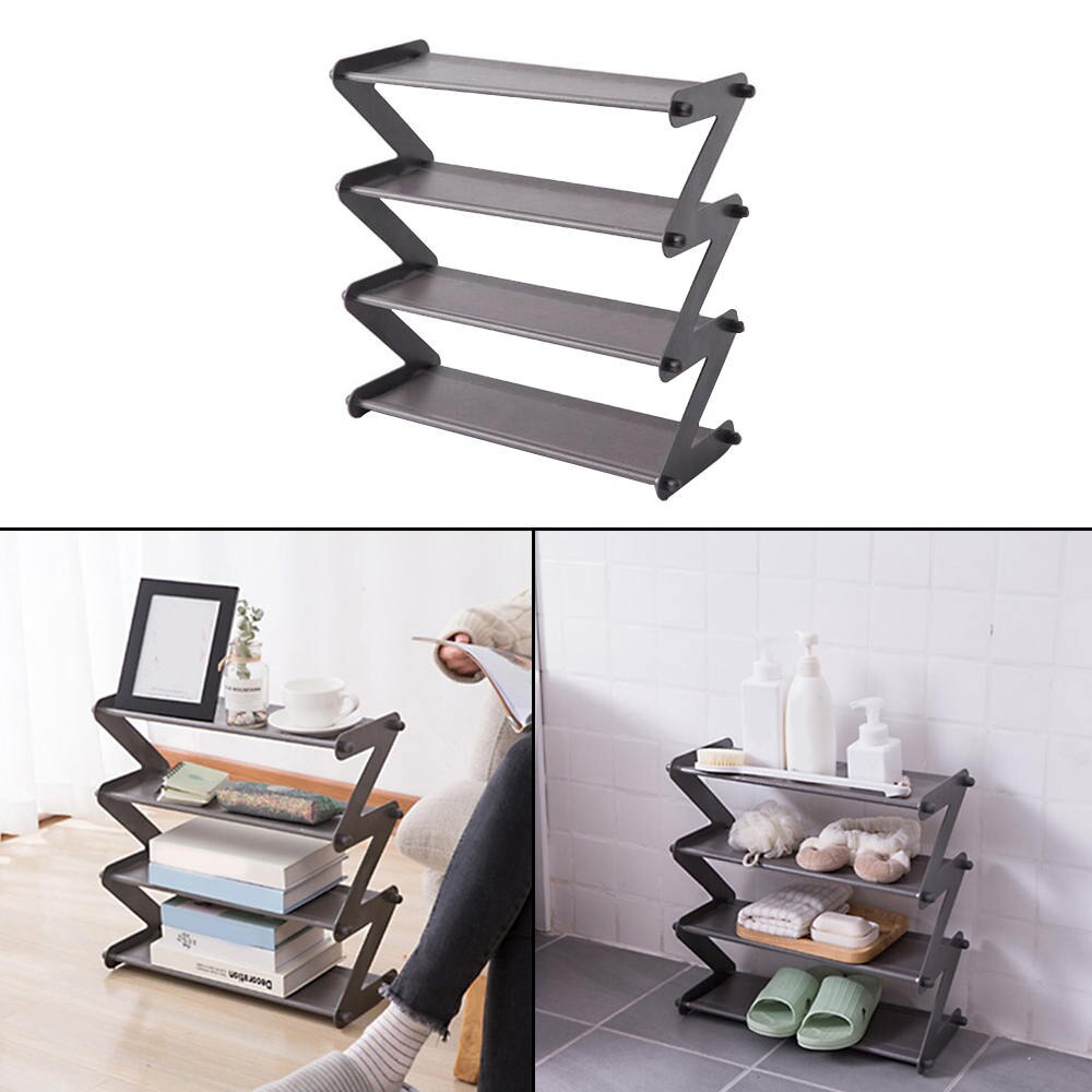 Multi-layer Schoenenrek Rvs Schoenen Organizer Slaapzaal Plank Schoenen Kast Schoenenrek Ruimtebesparend