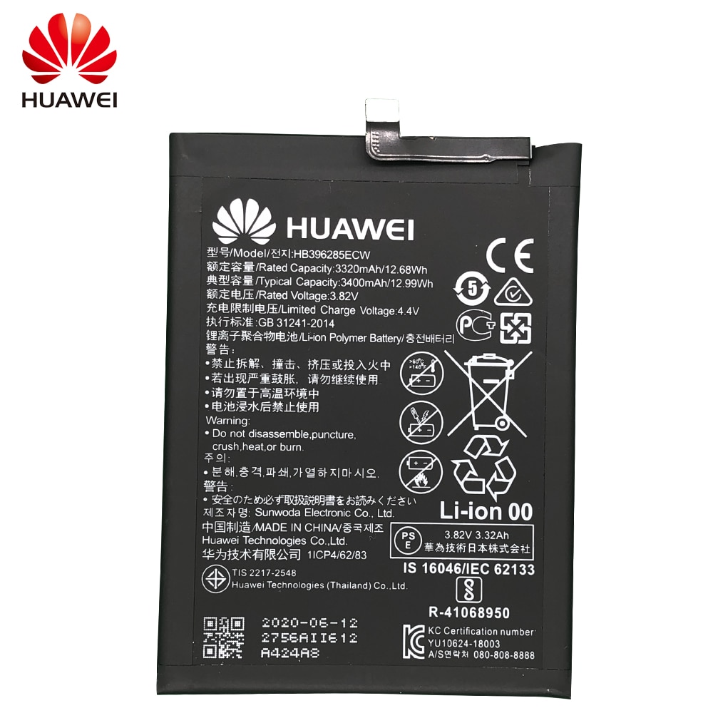 Huawei Mate 8 9 10 10 Lite 10/10 Pro P20 P10 plus honor 8 9 10 9i 10 Lite V9 Nova 2 3 4 2i Honor 6C 5A 7A 8A Original Battery