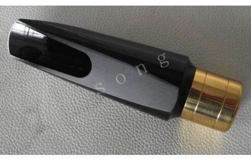 Hard rubber +metal Tenor sax mouthpiece Good material