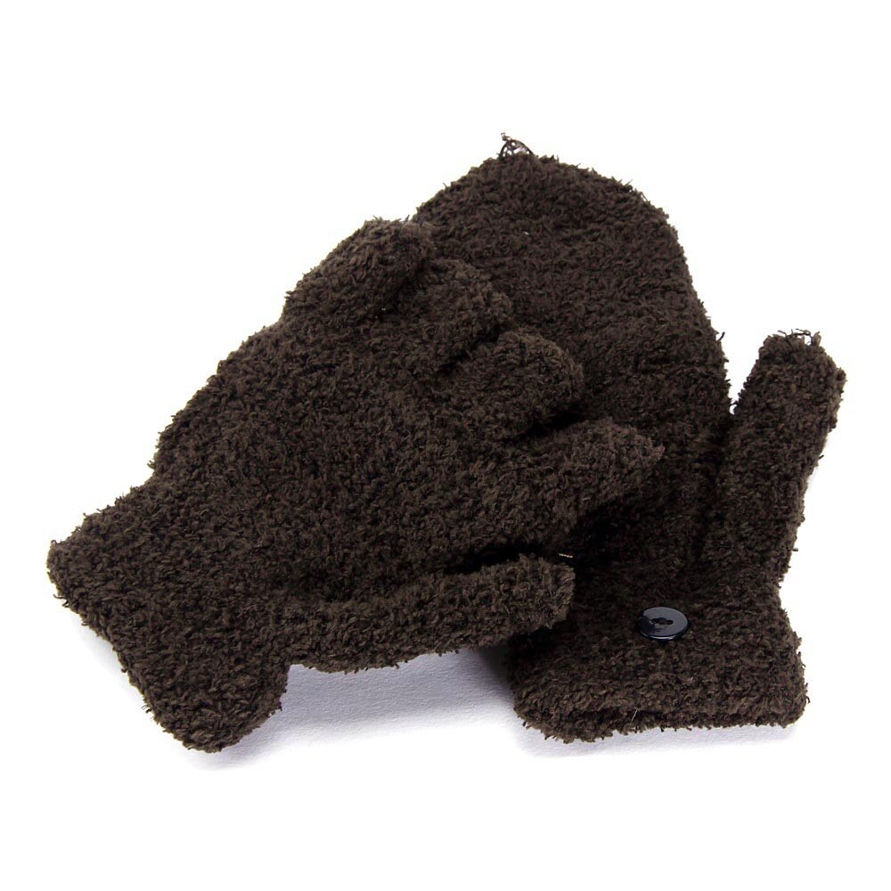 Kinder Winter handschuhe Kind stil Junge Mädchen Stricken Handschuhe Winter Kinder kinder 3-12Year Warme Halb finger Flip abdeckung Handschuhe M840 #: CO
