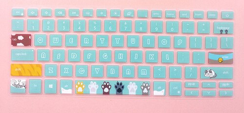 Keyboard Cover Protector Skin For Dell Inspiron 5408 5401 5402 5405 14-inch Notebook Keyboard Film Computer Protective Sleeve: type15