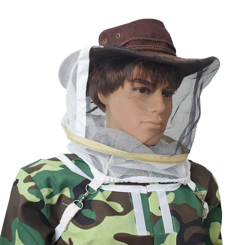 Beekeeping Cowboy Hat Beekeeping Protector Cap Beekeeper Fly Insect Net Cowboy Comfortable Anti bee Hat Beehive Tool