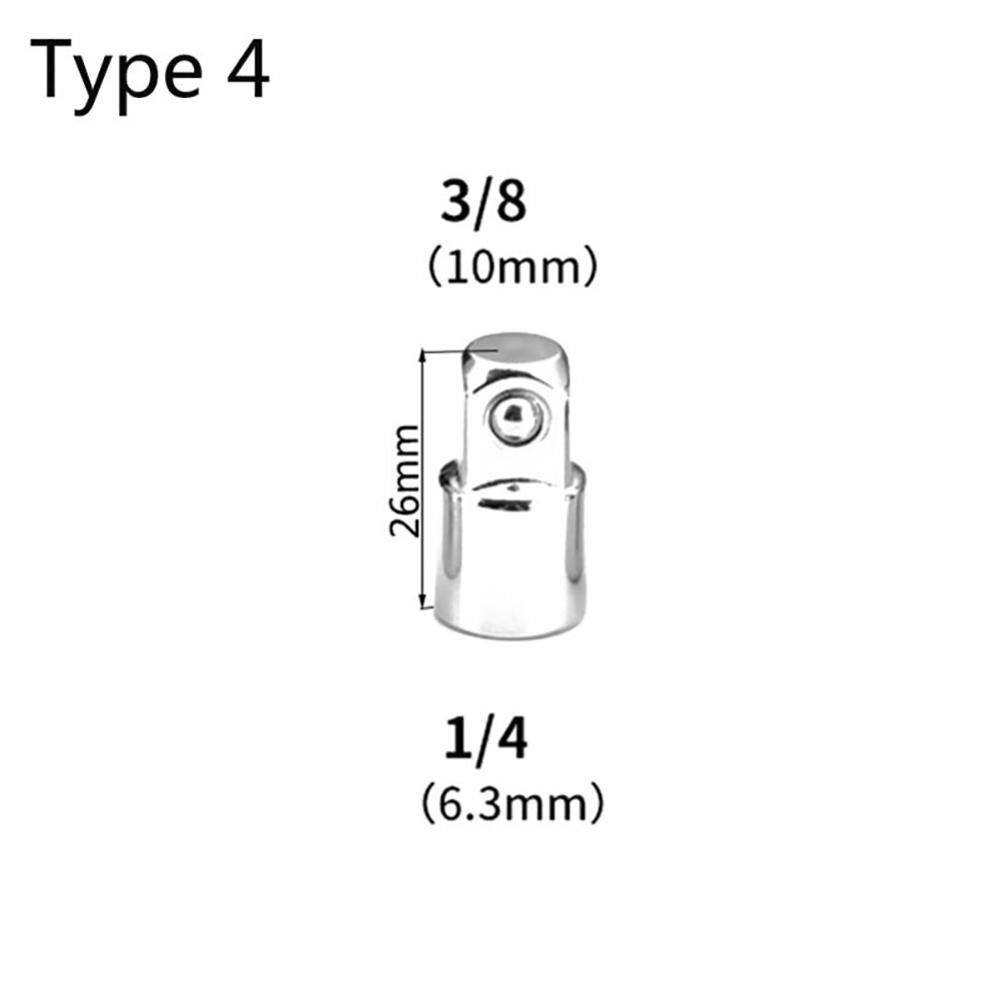 1PC clé à douille adaptateur réducteur 1/2 1/4 3/8 pouces cliquet douille convertisseur ensemble outil à main voiture vélo Garage réparation outils: Type 4