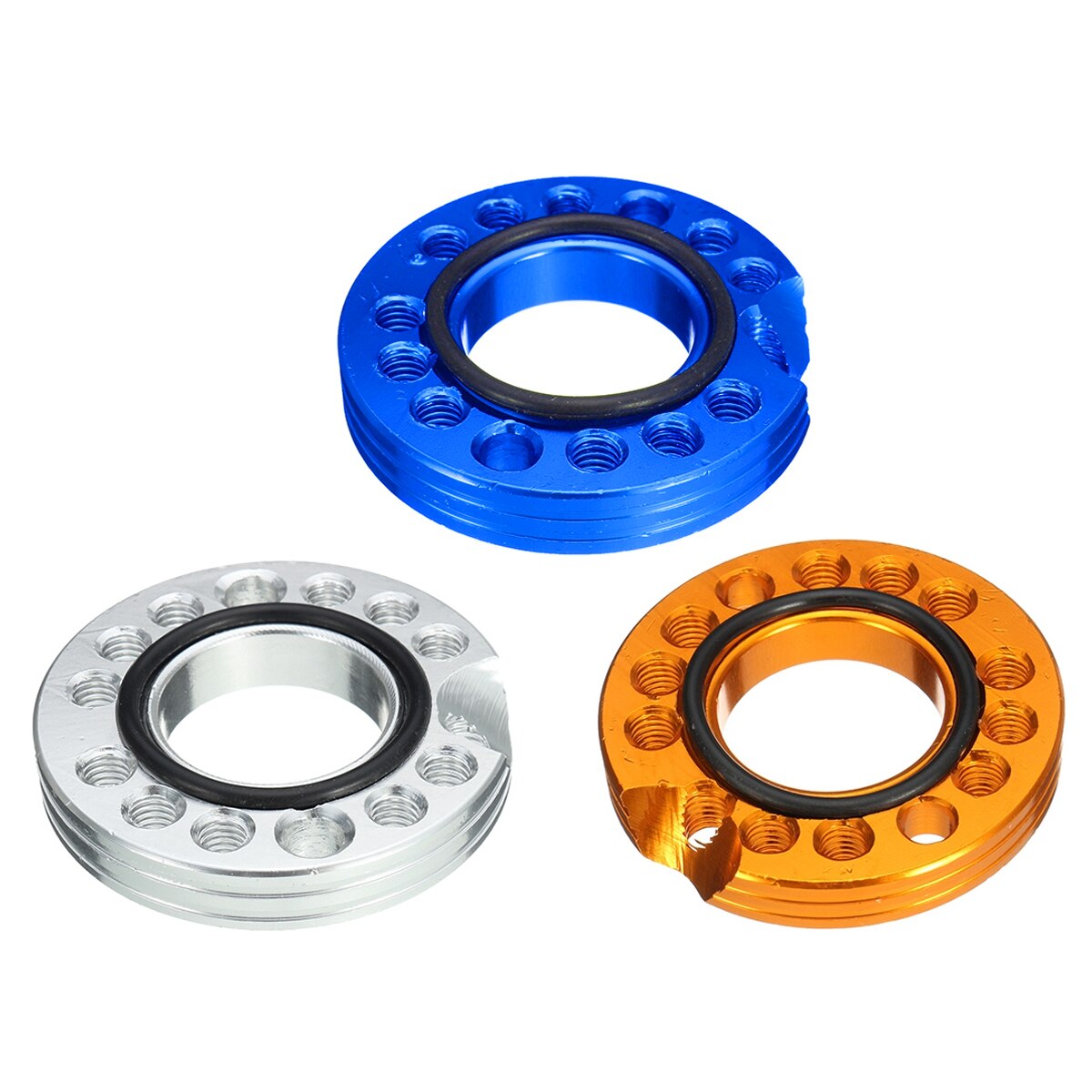 28mm CNC Carb Adjuster Carburetor Inlet Manifold Spinner Plate for Pit Dirt Bike ATV 90cc 110cc 125cc