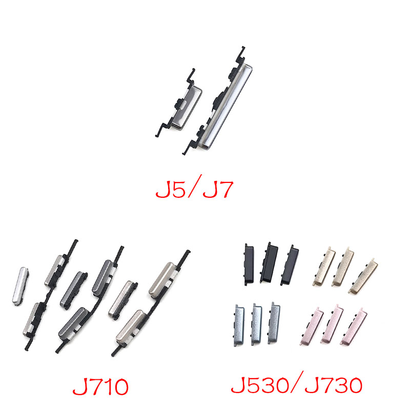 For Samsung S3 S7 Edge J5 J7 J510 J710 / J5 J7 J730 J530 Volume Button Power Switch On Off Button Key Flex Cable