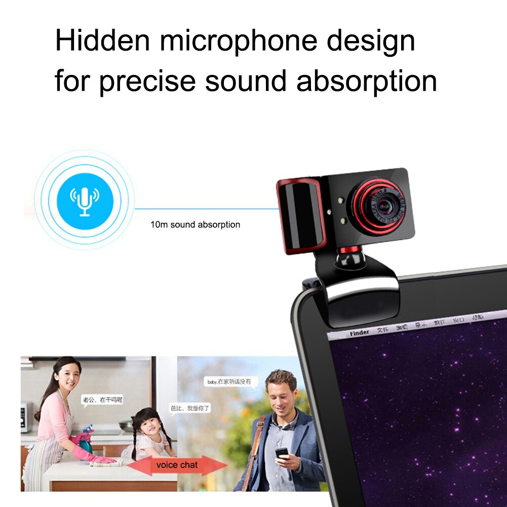Videovergadering hd webcam met microfoon 12 miljoen pixels webcam online cursussen leerapparaat voor computer pc laptop desktop