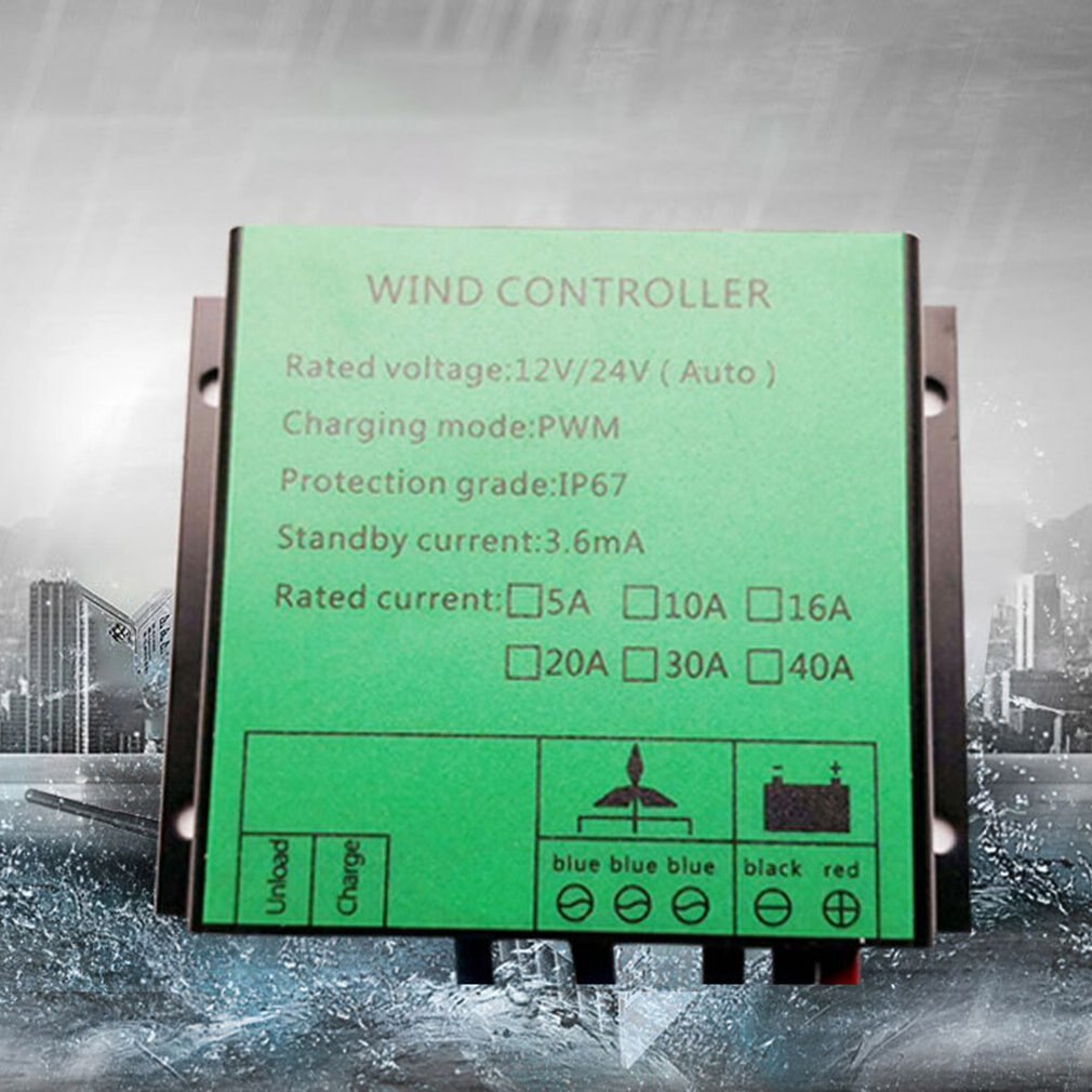 Wind Turbine Charging Controller Waterproof Durable And Practical Environmental Protection Automatic Smart Charger