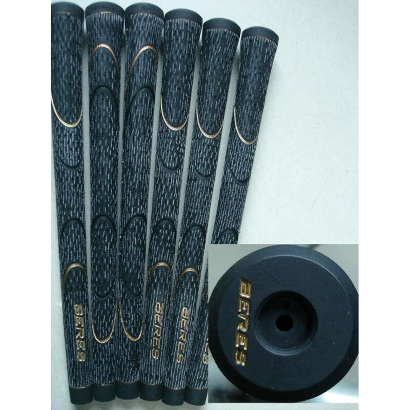 Honma golfgreb gummi golfkøller griber sorte farver i valg 8 stk/parti golfjern greb