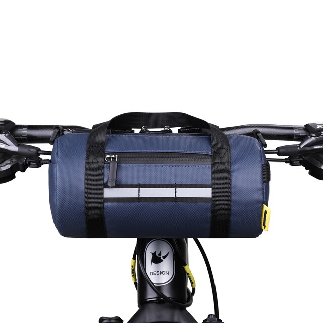 Rhinowalk-bolsa para manillar de bicicleta, bolso de hombro portátil multifunción, resistente al agua, accesorios para bicicleta, novedad de: RK9101-Blue