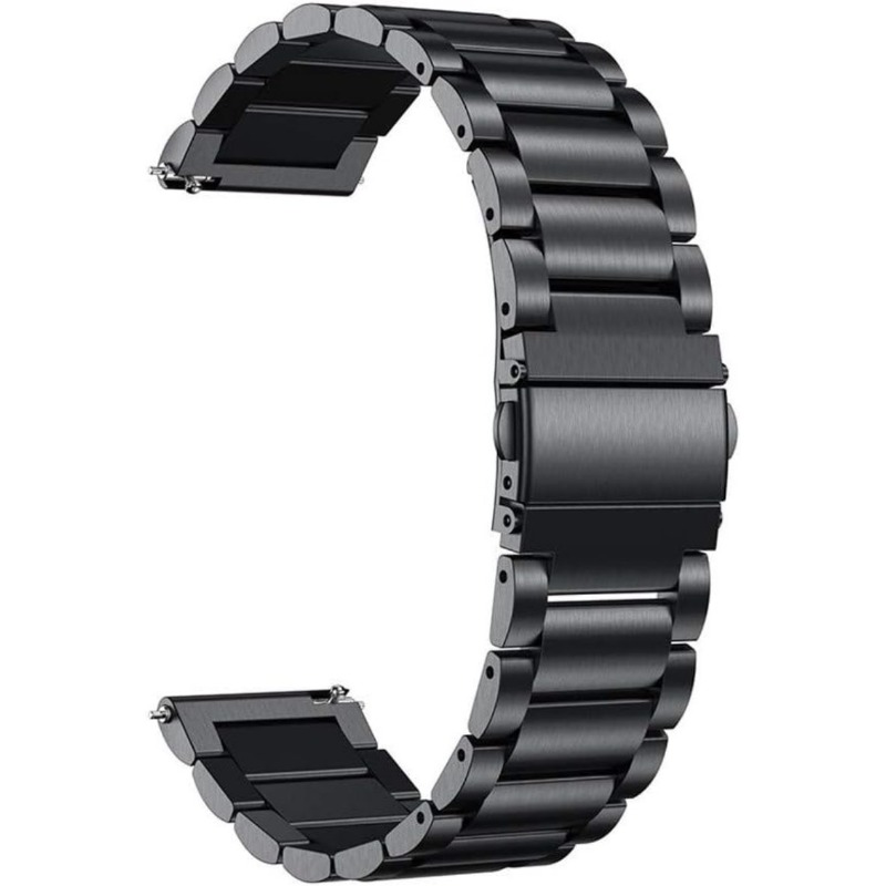 18mm metallremmar för garmin venu 3s föregångare 265s venu 2s vivomove 3s vivoactive 4s stålbandsarmband för huawei talkband  b5