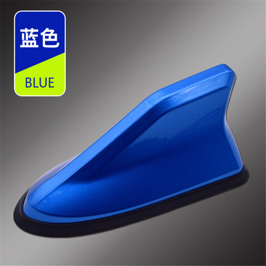 Universel Voiture Antenne Aileron De Requin pour BMW E46 E39 E90 E60 E36 F30 F10 E34 X5 E53 E30 F20 E92 E87 M3 M4 M5 X5 X6: Bleu