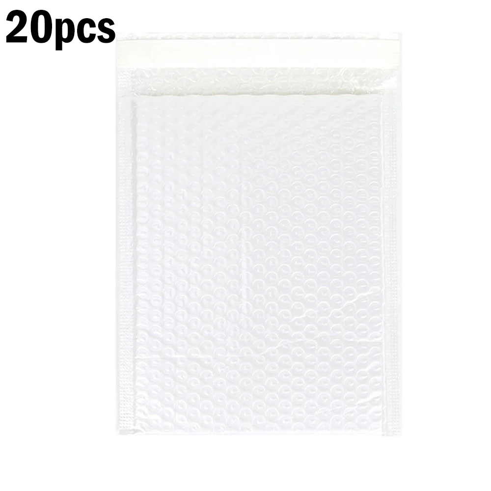 50-10 Uds. Sobre de burbujas negro/rosa autosellado acolchado sobres de burbujas paquetes de impermeables para suministros de maquillaje de joyería