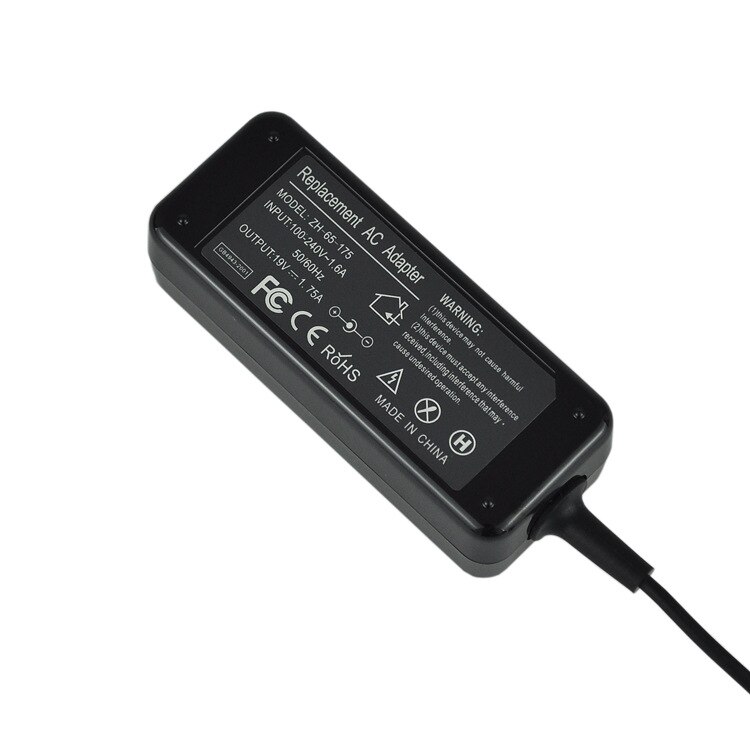 19v 1,75 a laptop power adapter cable charger for 33w eeebook  x205t x205ta