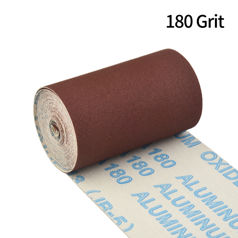Rollo Schuurpapier de 5M, papel de lija Schuurlinnen Schuren Schurende Lakens 80 120 150 180 240 400 600 800 1000, herramienta de molienda de grano: Naranja