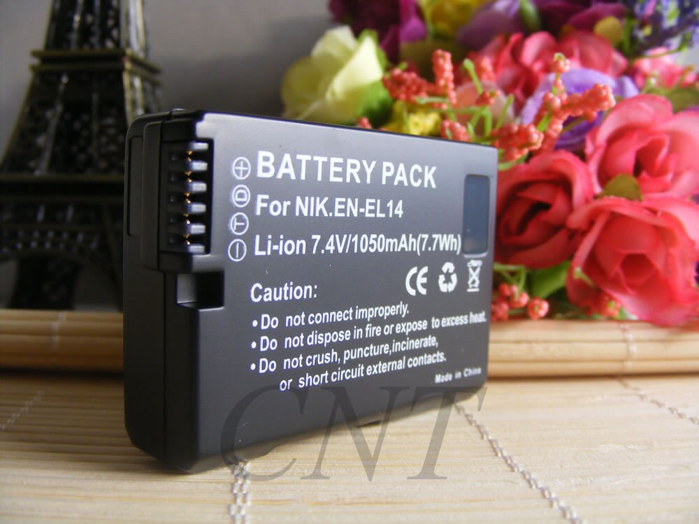 Oplaadbare Batterij Voor Nikon D3400 D3500 D5500 D5600 EN-EL14 EN-EL14a Coolpix P7000 P7100 P7700 P7800