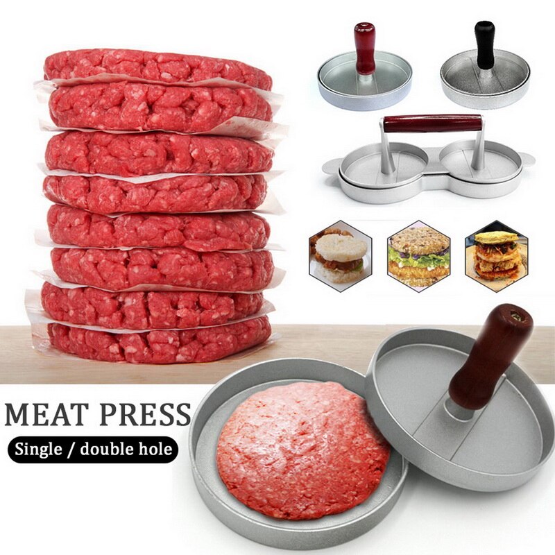 Fabricante da imprensa do hambúrguer da não-vara quente do fabricante da imprensa do hambúrguer do molde da grade da carne que faz rissóis