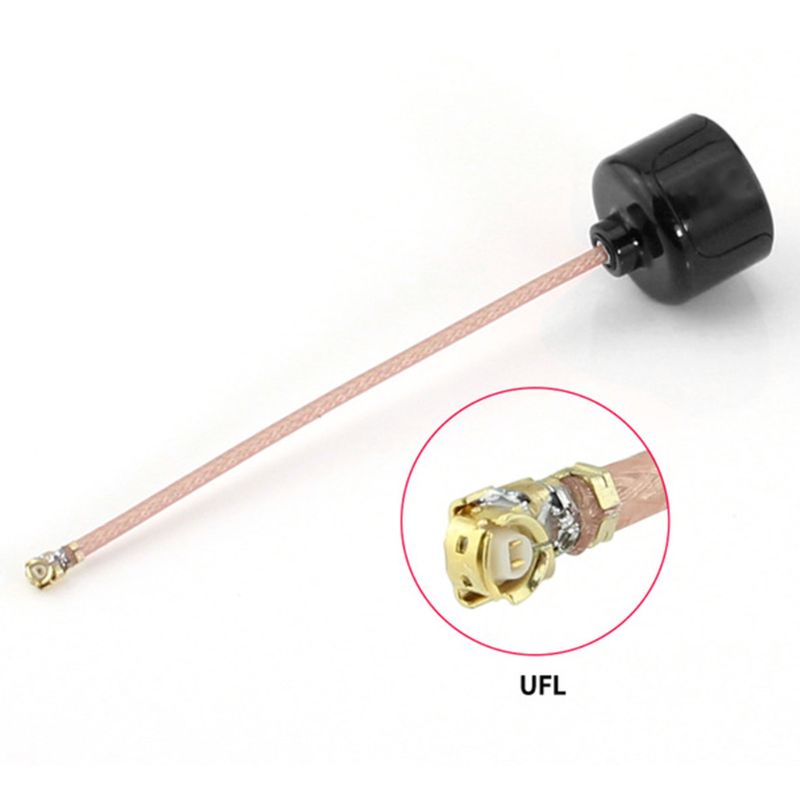 High Gain Antenne 5,8G 2,5 Dbi SMA RP-SMA UFL Gerade/Winkel MMCX Anschluss FPV Antenne für RC Drone: 5-BK