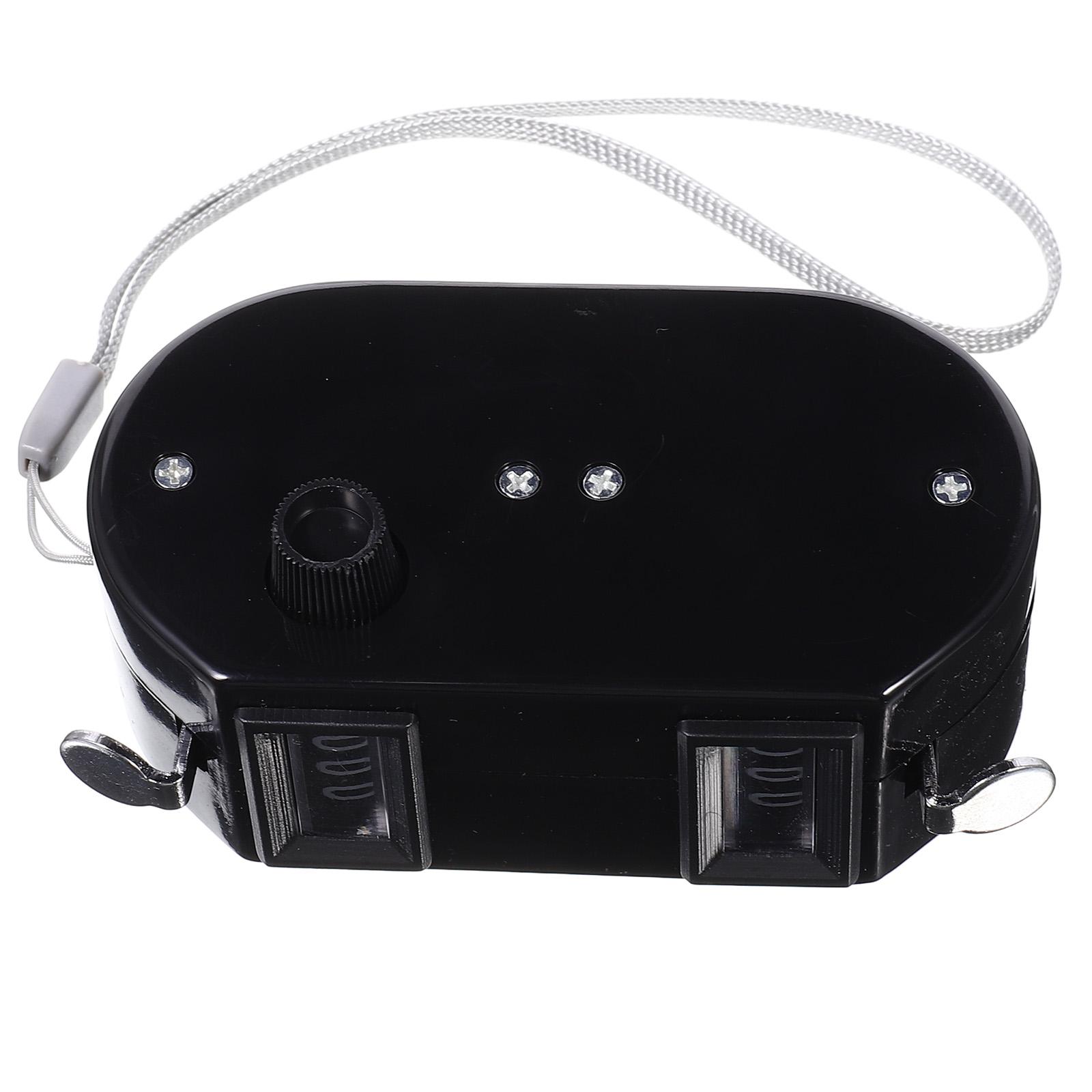 Dual Function Bidirectional Counter Baseball Pitch Mechanical Counters Small Clicker Tally Handheld Visitor Finger Lap Softballs