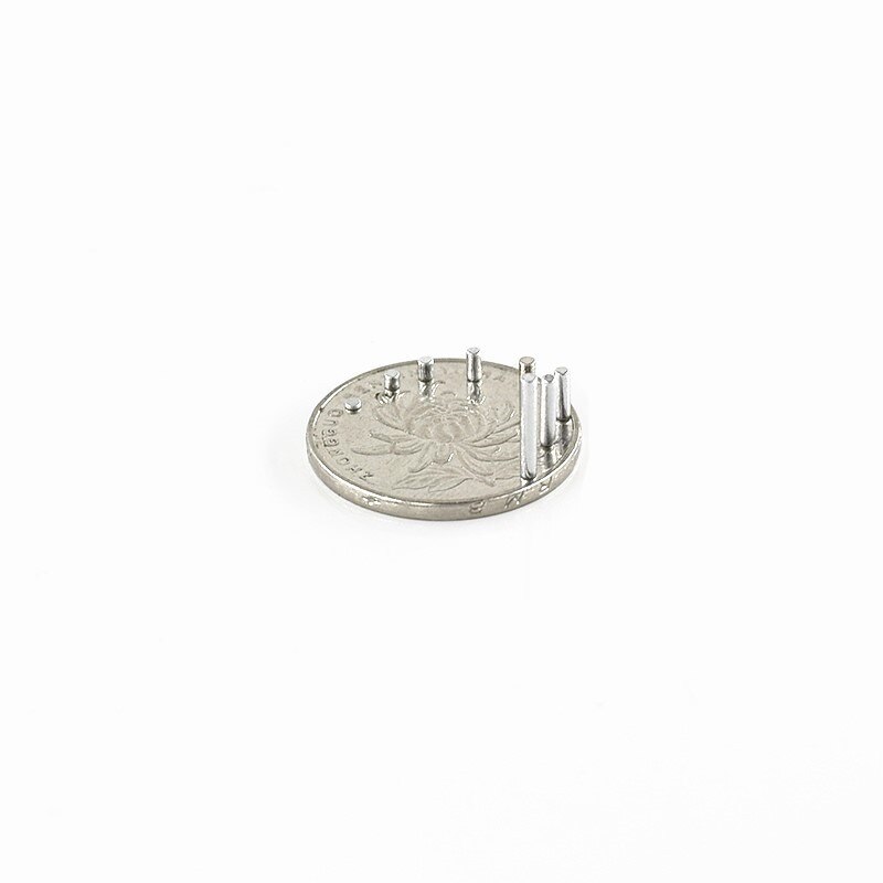 Hall Sensor Magneet 1X1 Mm Sterke Cirkelvormige Schijf Magneet Neodymium Magneet 1 Mm X 1 Mm