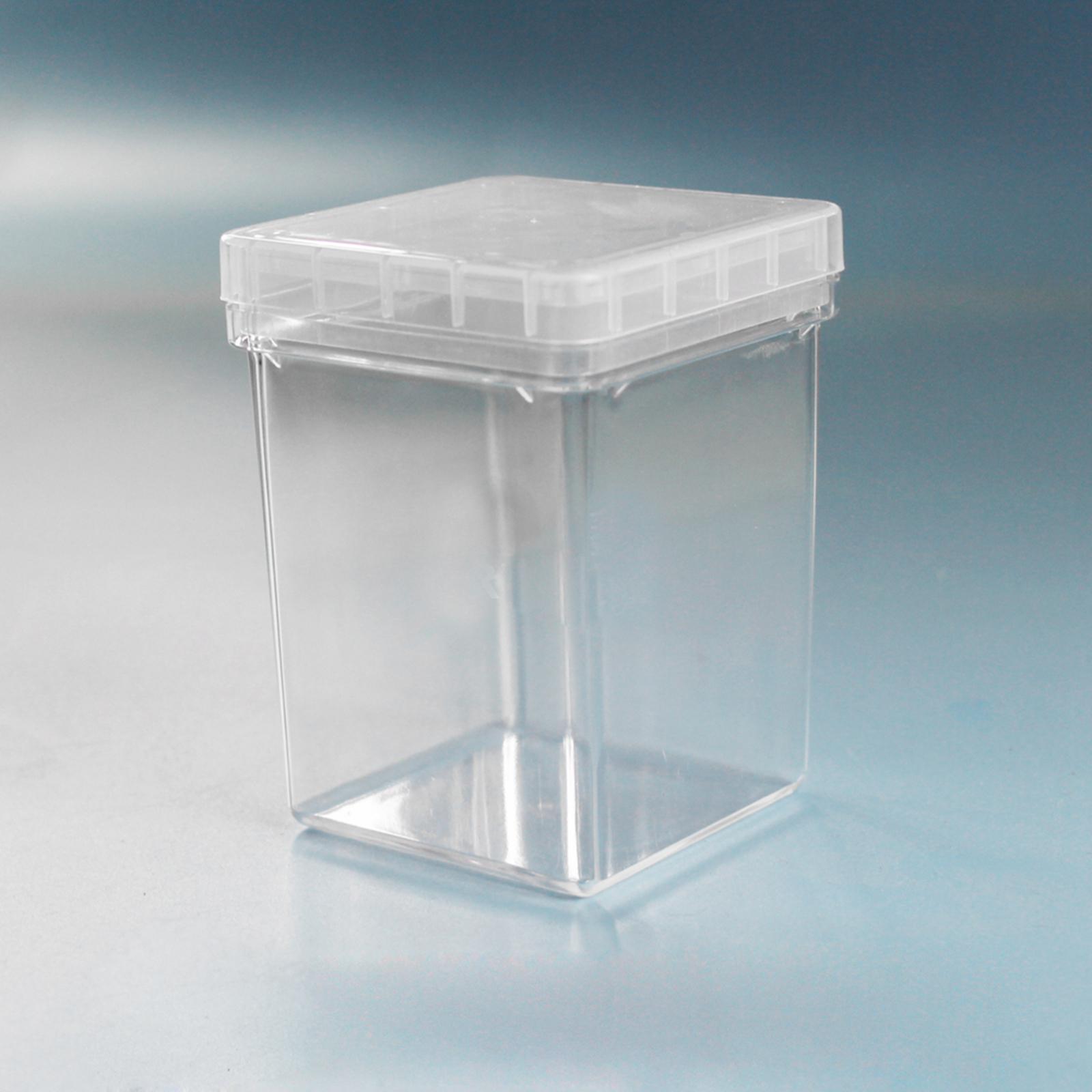 70x70x100mm PC + PP Square Tissue Culture Bottle Box High Temperature Resistant