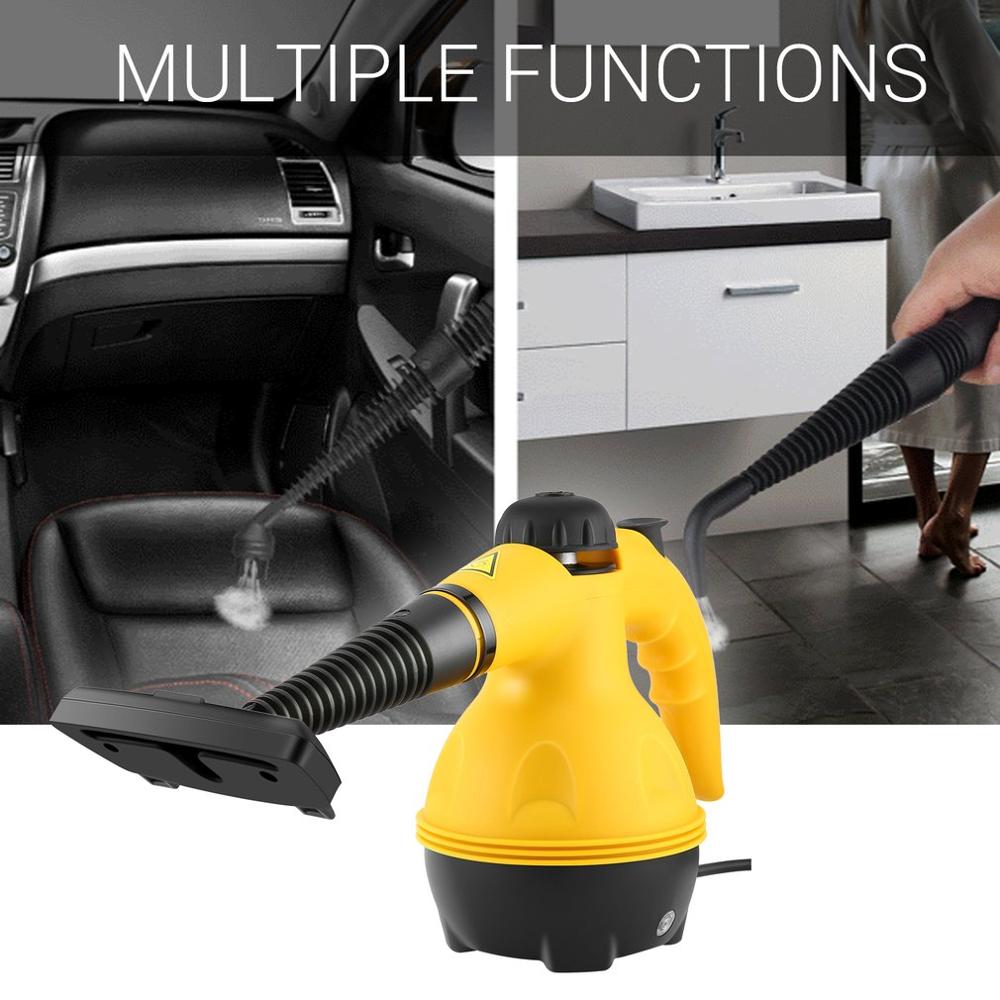 Multi Purpose Electric Steam Cleaner Portable Handheld Steamer Household Cleaner Attachments Kitchen Brush Tool