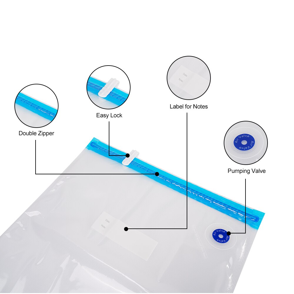 KINGROON 3D Printer PLA ABS TPU Filament Vacuum Bag Storage Filament Dryer Safekeep Humidity Resistant 3D Printer Parts