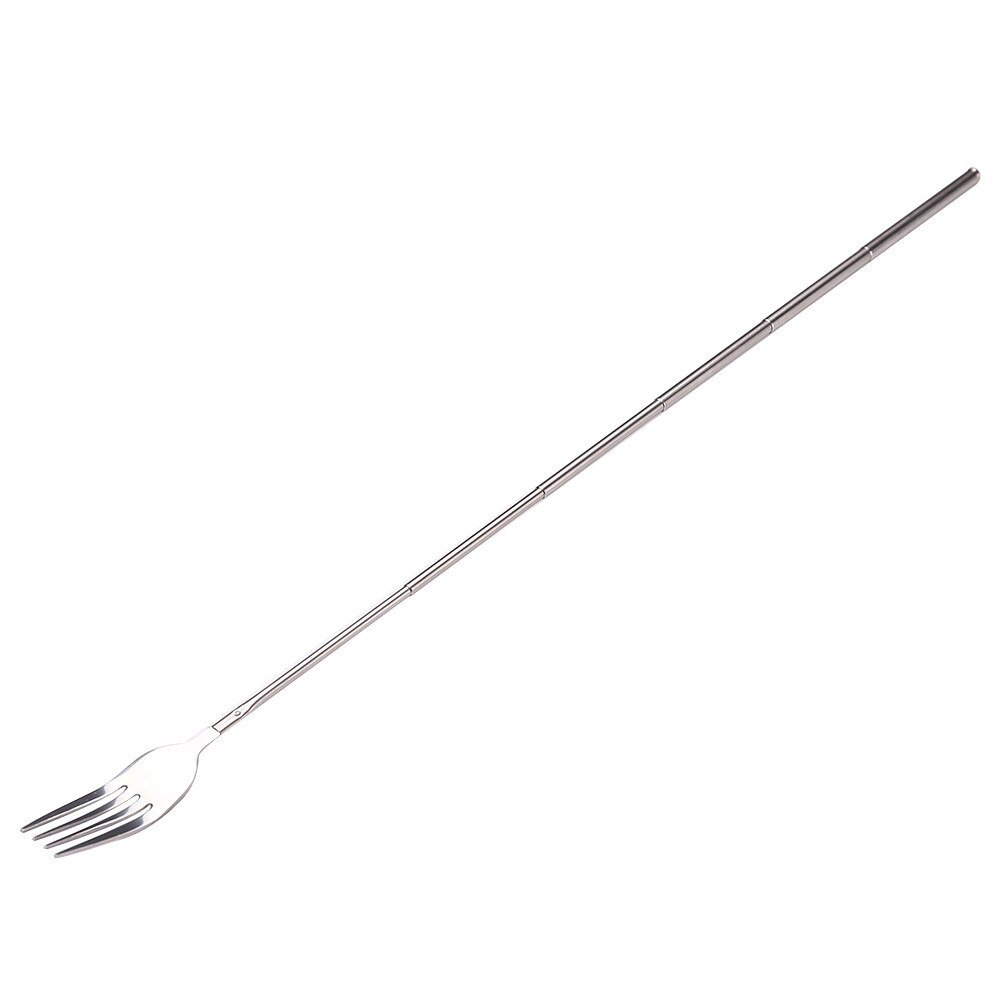 Drôle fourche Extension longue extensible télescopique Freeloader astuce blague Bbq outil: Default Title