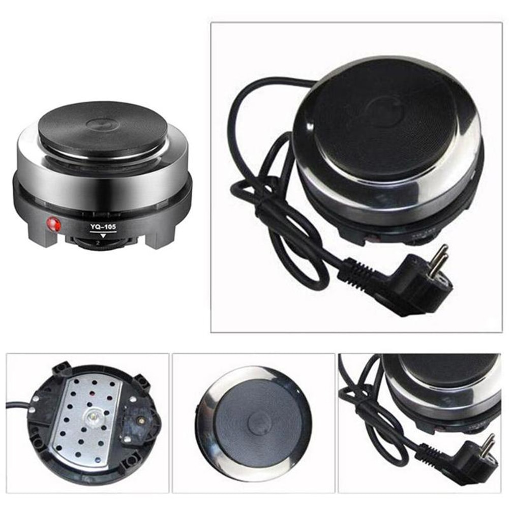 500W Mini Electric Heater Stove Cooker Plate Milk Water Coffee Heating Furnace Multifunctional Kitchen Appliance