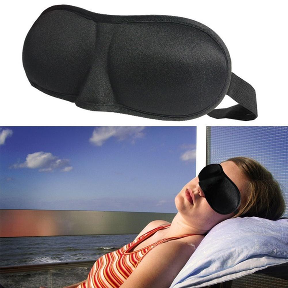 2Pcs Unisex Breathable Sleeping Eyeshade Cover Eye Mask Patch Rest Blindfold Eyepatch Night Mask Sleeping Mask