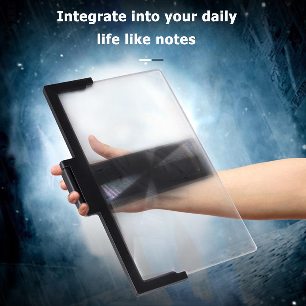 14 inch Mobile Phone Screen Magnifying Glass Folding Video Screen Amplifier For Celphone Holder Mobile Phone Screen Magnifier