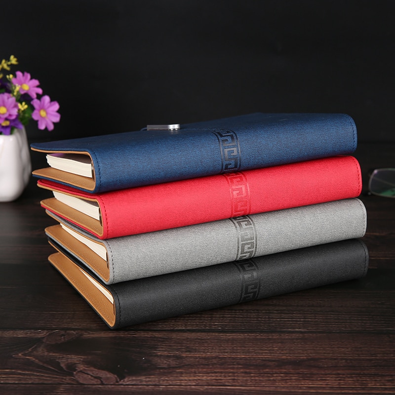 A5 Business Notebook School Office Planner Stationery Agenda Diary Organizer Portable Loose-leaf Detachable Buckle